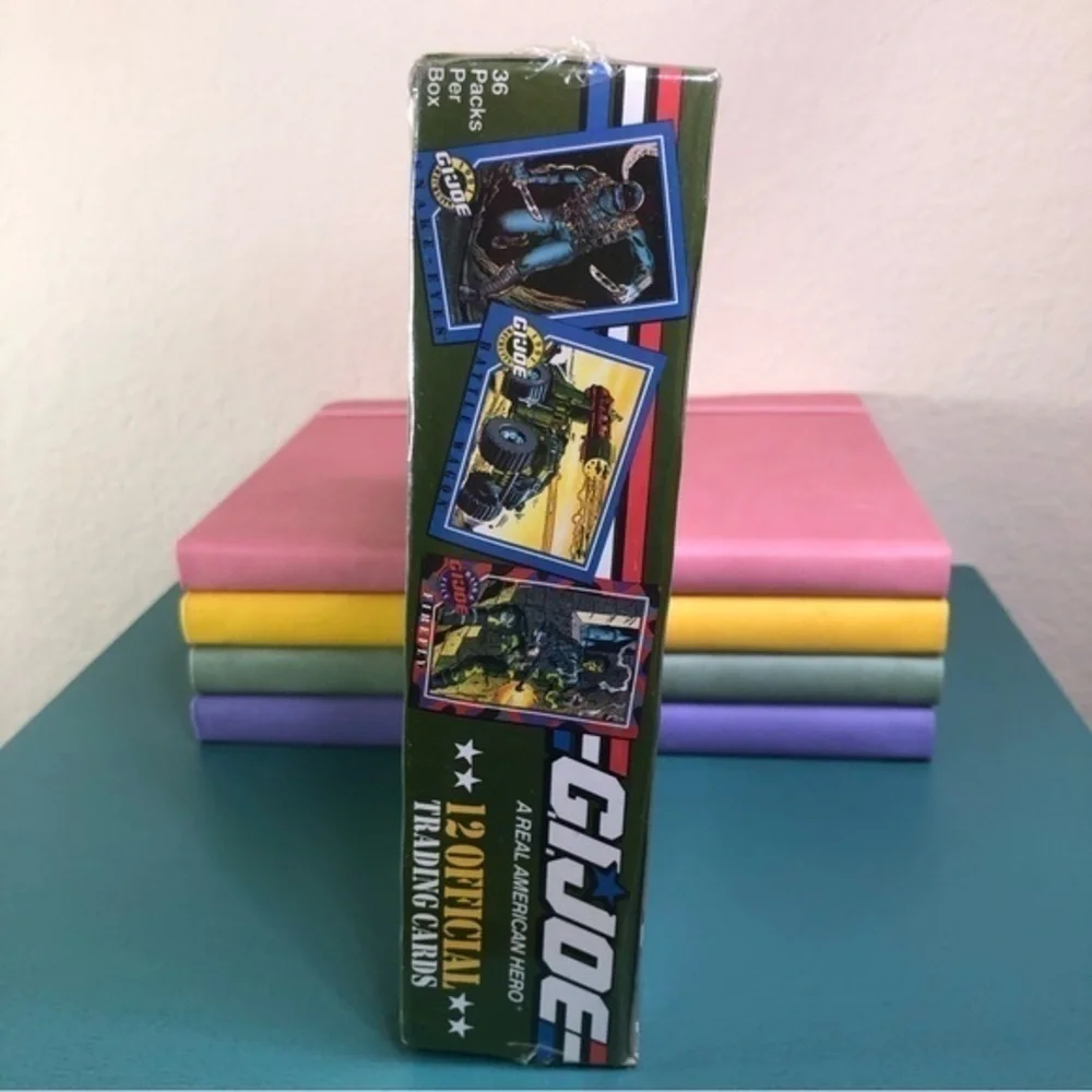 GI Joe Trading Cards Sealed Box 36 Packs A Real American Hero Vintage 1991